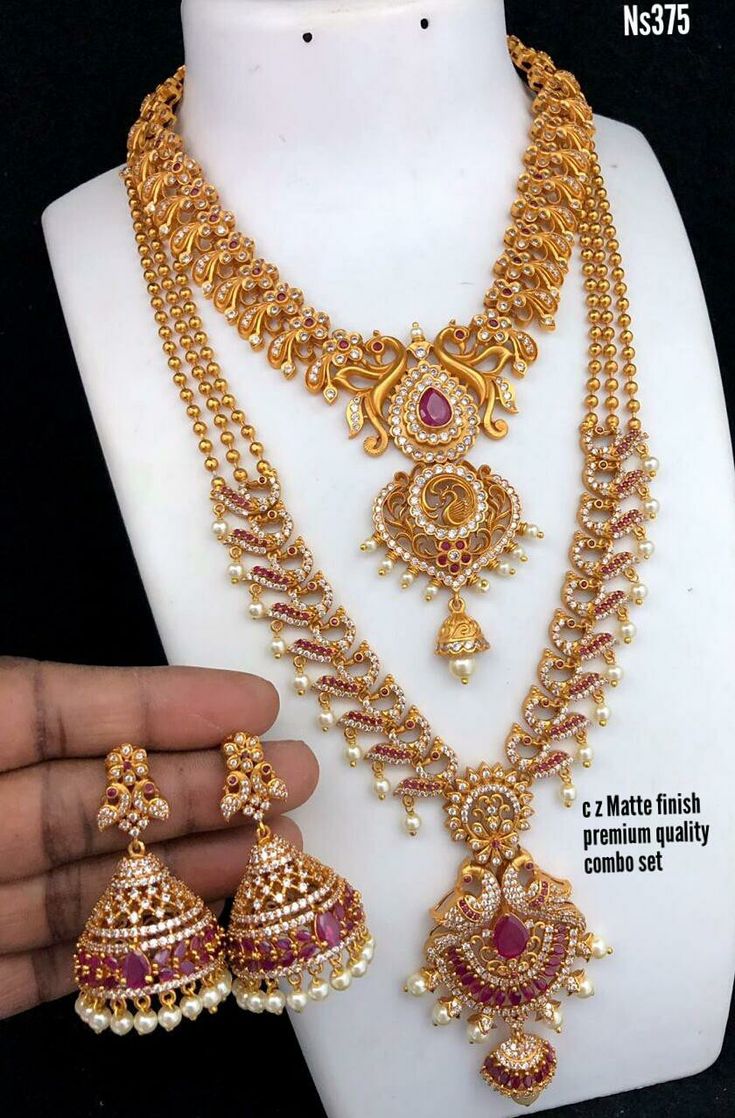 Kanchana Neckpiece Designer Necklace Set